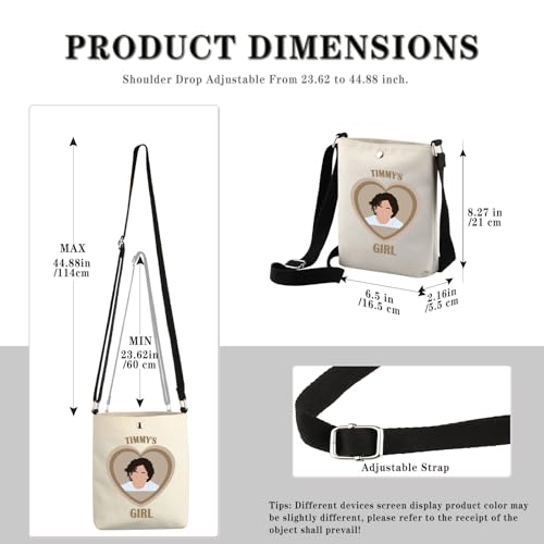 GJTIM Actor Fans Gift Actor Lover Crossbody Bag for Chalamet Fans Fandom2