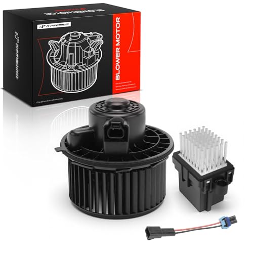 Image of A-Premium Front HVAC Heater Blower Motor and Resistor Compatible with Chevrolet Silverado 1500, Suburban, Tahoe, Avalanche & GMC Sierra 1500 /2500 HD, Yukon & Cadillac Escalade & Hummer H2, 2-PC Set