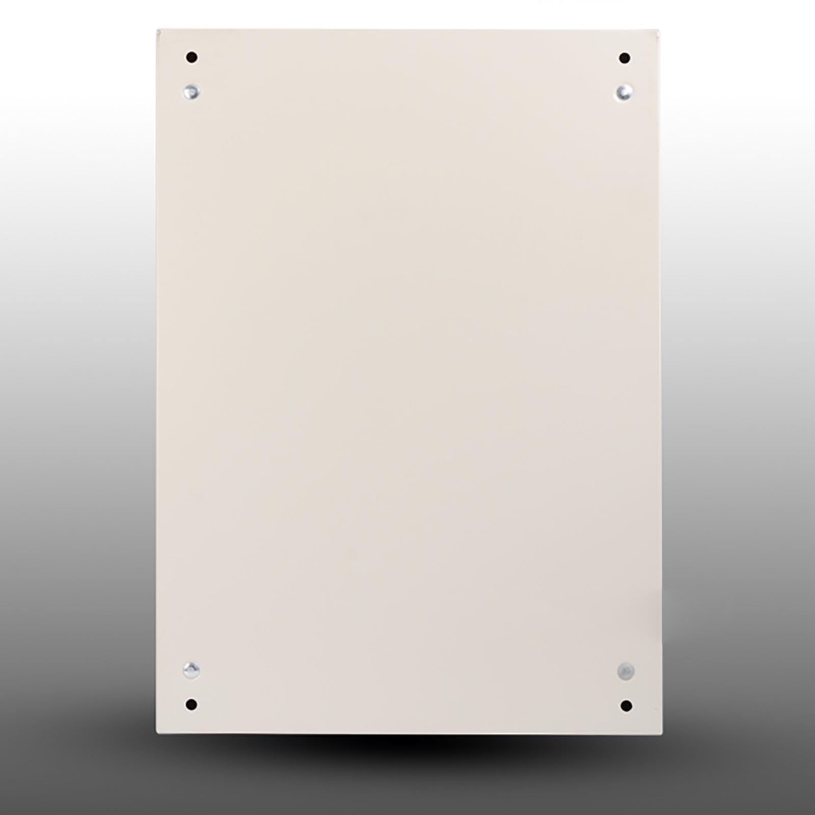 Verteilerkasten Aufputz, Aufputz Verteilerdose, IP44 Wasser- und Staubdicht, Schaltschrank mit Montageplatte und Wandhalterung(25x30x14cm/10x12x5in)