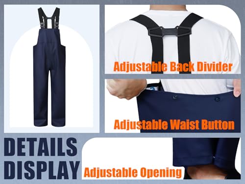 Rizzon Rain Suits for Men Waterproof - Heavy Duty Rain Gear with Rain Jacket & Pants for Fishing Camping Hiking3