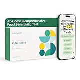 Everlywell Food Sensitivity Comprehensive Test - Learn How Your Body Responds to 204 Different Foods - at-Home Collection Kit - CLIA-Certified Labs - Ages 18 Plus