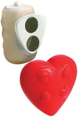 Waterproof Wireless Vibrating Panty Pal Heart - Red