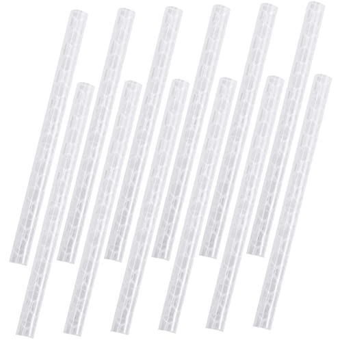 Abaodam 2Bags Bicycle Reflectors Reflective Stripes for Enhanced Night Visibility Durable Bike Wheel Reflectors Energy Safety Accessories for Biking