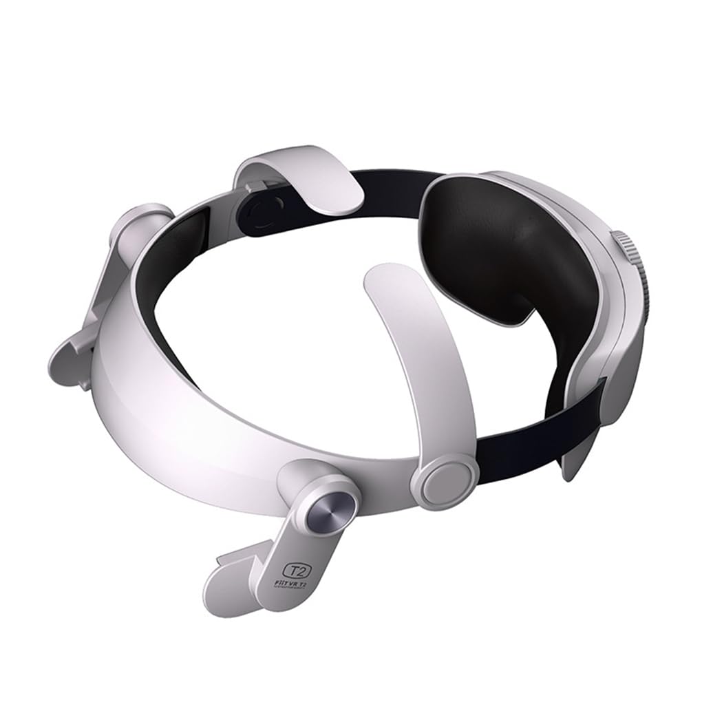 Bandeau réglable Pliable en Plastique pour Casque VR avec Bouton Rotatif Remplacement des pièces de Rechange pour 2