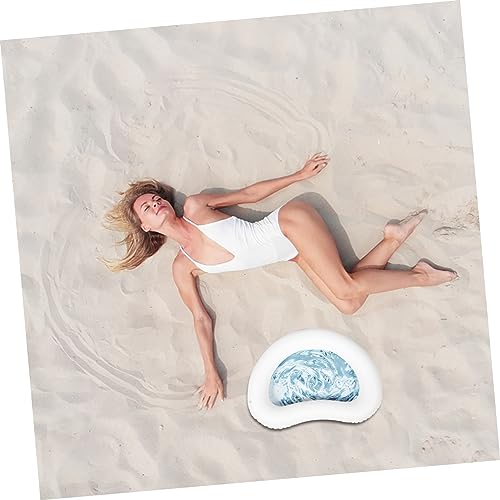 Totority Bañera Inflable para Pies 90x70cm Blanca miniatura 7
