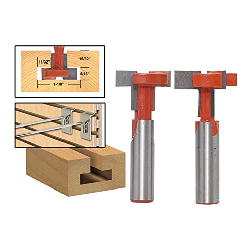 Fraise rainure en T 12mm queue taille 3 pour defonceuse bois - 3