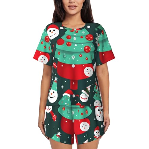 Ropa de descanso para verano con motivos navideños y de nieve