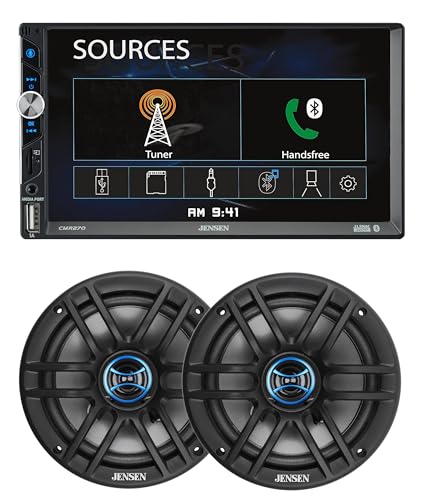 Jensen CMR270 Radio para Auto con Pantalla Táctil 7 pulgadas miniatura 1