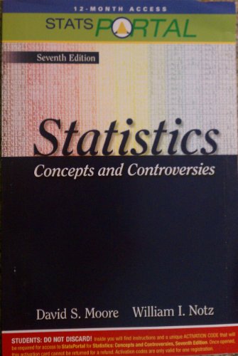 Statsportal for Statistics Concepts and Controversies, Seventh Edition (Access Card)