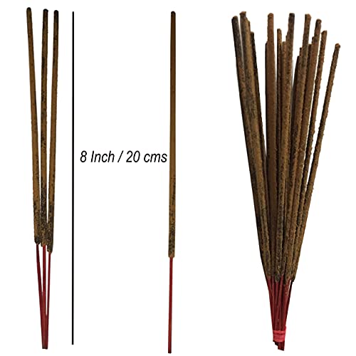 Raajsee Incense Sticks 100 Gm Pack-100% Pure Organic Natural Hand Rolled Free From Chemicals-For Church,Aroma Therapy,Relaxation,Meditation & Sensual Therapy With Plain Incense Holder (White Sage) #TOP7