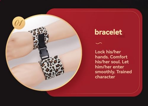 Bracelet haltérophilie squat ajustable et masque occultant léopard