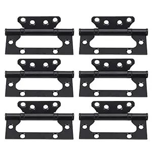 Ubersweet Window Hinge, 3Set Door Fittings Furniture Hinges, Zinc Alloy Wear?Resistant 360 Degrees Rotate for Furniture Door Window Installation Hardware'