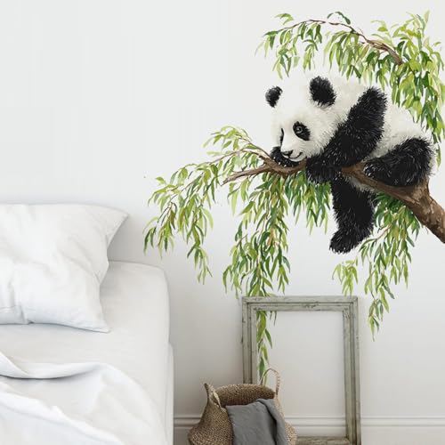 Vinilos Decorativos Panda Adorable de Vinilo para Pared miniatura 4