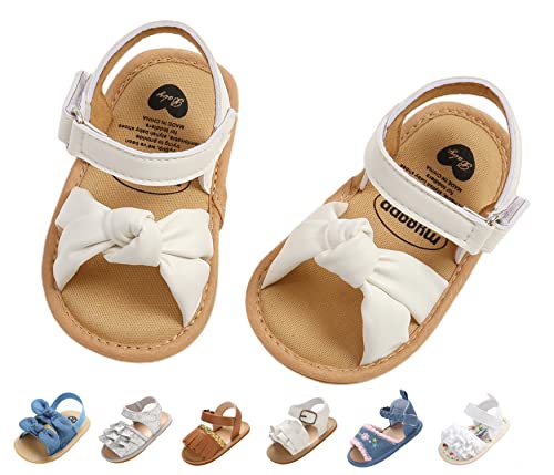 Image of Baby Girls Sandals Summer Shoes Outdoor First Walker Toddler Girls Shoes For Summer