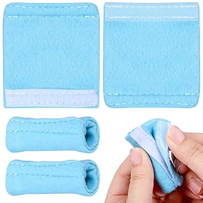 COHEALI Nasal Cannula Ear Cushions: 4pcs Soft Oxygen Ear Pads Oxygen Tubing Cushion Comfort Cannula Wrap Oxygen Cover Supplies Oxygen Accessories for Oxygen Users to Help Relieve Ear Pain