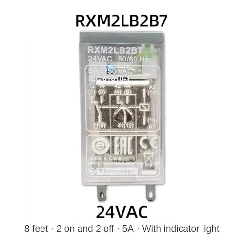 Relais RXM4LB2P7 pour commutation 230V stable sur embase RXZE1M4C - 4