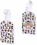Cartoon TV Series Inspire Baggage Tag Cartoon Family Fan Gift TV Show Lover Suitcase ID Tag (All Terrible-TAGCA)
