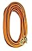 Voltec 05-00341 14/3 SJTW Outdoor Extension Cord with Lighted End, 25-Foot, Orange with Black Stripe