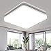 Produktbild Oeegoo LED Deckenleuchte 24W, 2400Lm LED Deckenlampe Bad, IP44 LED Leuchte Als Schlafzimmerlampe, Wohnzimmerleuchte, Kinderzimmerlampe, Küchenlampe, Balkonlicht 4000K