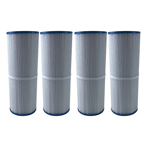 Think Crucial Replacement Pool Filter â€“ Compatible with Unicel Part # C-4326, FC-2375, 25 â€“ Fits Most Unicel, Filbur, Rainbow Dynamic â€“ Bulk (4 Pack)