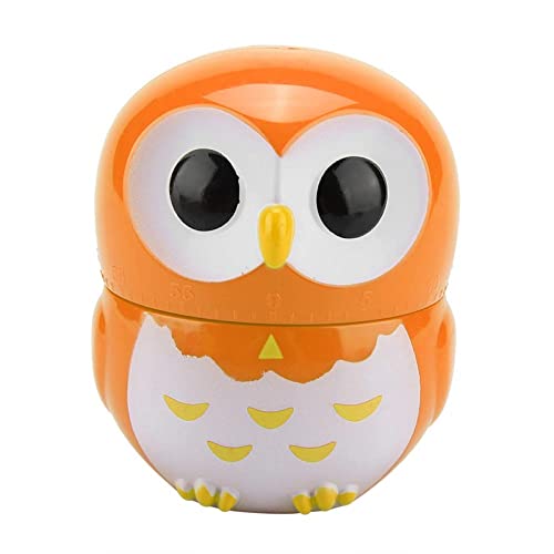 Reloj Despertador Mecánico con Forma De Búho, Temporizador De Cocina Digital, Temporizador...