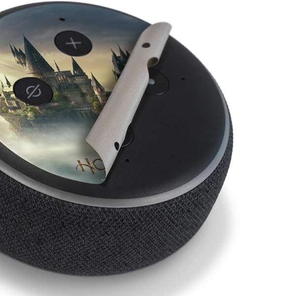Skinit Decal Audio Skin Compatible with Amazon Echo Dot 3 - Officially Licensed Wizarding World Hogwarts Legacy Main Poster Design