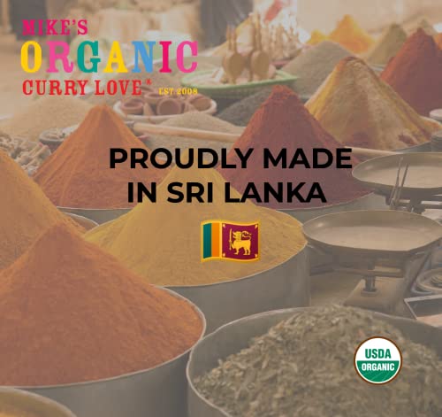 Mike's Organic Curry Love Premium Tikka Masala Curry Sauce Organic. Vegan. Dairy Free. Made In Sri Lanka. | Case Of 6 X 8.8 Oz Pouches #TOP7