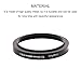 LingoFoto Step-up Ring for Mirrorless DSLR Cameras Camcorder Video Compatible with 72mm Lens to 85mm Lens Matte Box O.D, LingoFoto Lens Adapter Ring