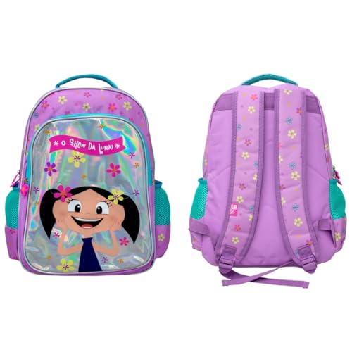 Mochila Escolar Infantil Meninas Show da Luna Grande 42 Cm