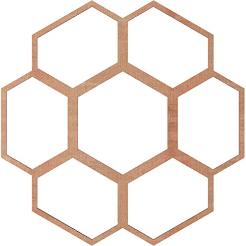 Image of Ekena Millwork 20 inchOD x 7 inchID x 3 /8 inchT Florin Wood Fretwork Pierced Ceiling Medallion, Cherry