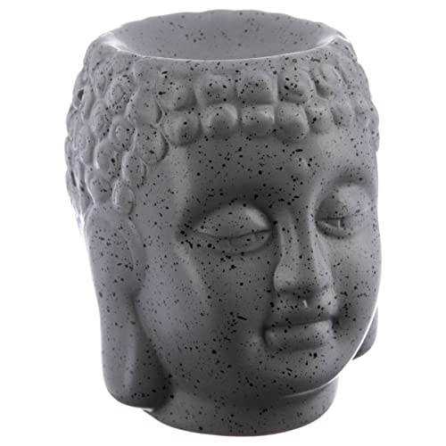 Atmosphera - Brûle - parfum Bouddha en céramique H11 - Gris