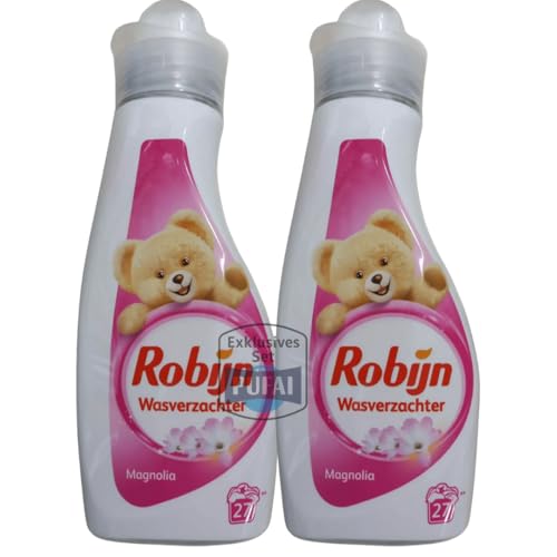 PUFAI Bundle – Suavizante Magnolia – Para un cuidado textil agradable | Aroma suave y suavidad – 2 × 680 ml