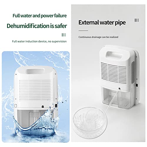 Desumidificador Elétrico Com Controle Remoto, Desumidificador Doméstico De 2500 Ml De Umidade, Tempo