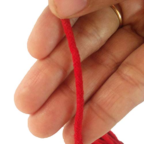 Hilo de Algodón Rojo 1 mm - 30 Metros miniatura 4