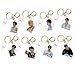 Produktbild Stray Kids MAXIDENT Schlüsselanhänger, Acryl, Stray Kids MAXIDENT, SKZ, doppelseitig, Rucksack, Telefon, Schlüsselanhänger, Kpop für Fans und Kinder, 8 Stück, mehrfarbig, One size