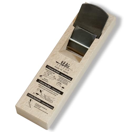 SUIZAN Kanna Cepillo manual japonés 50mm - Herramientas profesionales de carpintería para la madera