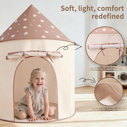 Sumbababy Kinderzelt Spieltunnel Indoor mit Bällebad: 3-in-1 Spielzelt Kinder Krabbeltunnel mit Bälle Bad Ohne Bälle für Motorische Fähigkeiten- Baby Bällebad Zelt Tunnel mit Aufbewahrungstasche(3+)