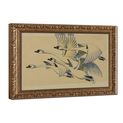 Toile Swans Cyril Power cadre à suspendre 30,5x45,7 cm pour bureau