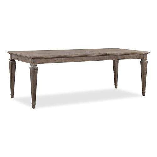 Home Lancaster Dovetail Grey Extendable Rectangular Dining Table