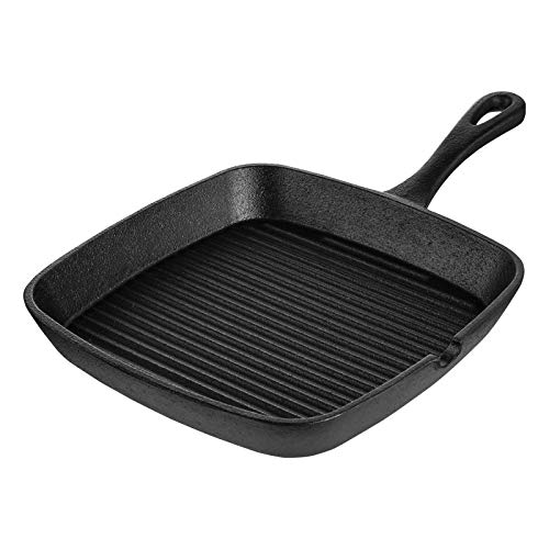 HiveNets Poêle en fonte anti-adhésive 24 cm