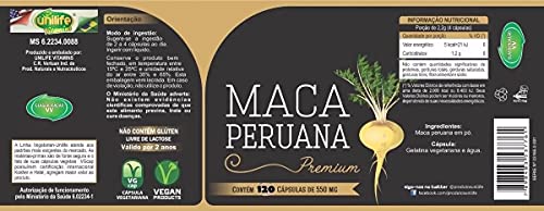 Kit 2 Maca Peruana Premium - 240 Capsulas Unilife