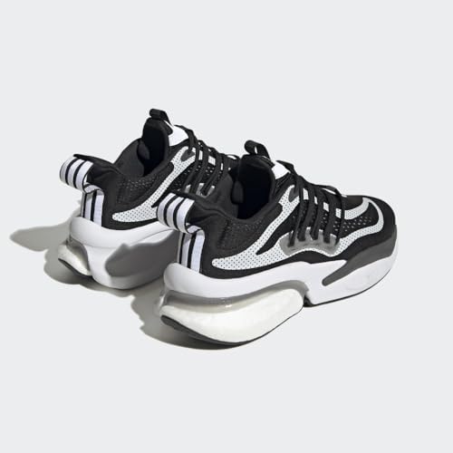 Image of Adidas Mens Alphaboost Knit Performance Running ShoesRunning Shoe