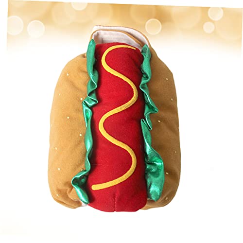 Disfraz divertido Hot Dog para mascotas XXS miniatura 4