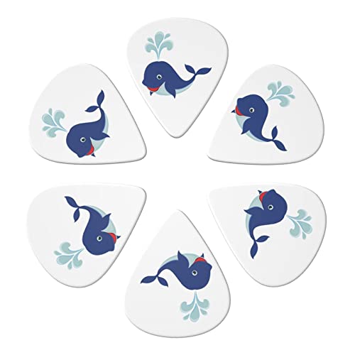 ASDTEHCY Lot de 6 médiators en celluloïd en forme de petite baleine mignons, minces, moyennes et lourdes pour guitares… - Les Beatles, Paul McCartney, John Lennon, RIngo Starr, George Harrison ASDTEHCY Lot de 6 médiators en celluloïd en forme de petite baleine mignons, minces, moyennes et lourdes pour guitares…