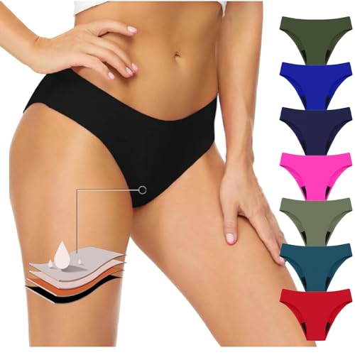 2024 Mujer Braga Bikini Menstrual Flujo Abundante Menstruales Traje de Baño Cómodas Y Suaves Bañadores Bikini Verano Bikinis Tanga Tallas Grandes Deportivo Bañador Tanga