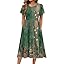Green Print Floral