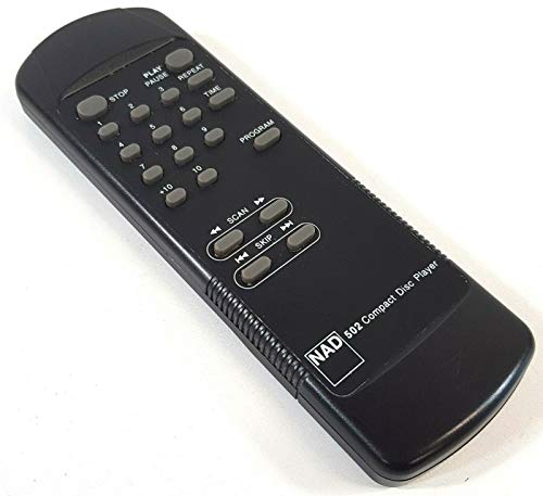 NAD 502 CD Player Remote Control Original