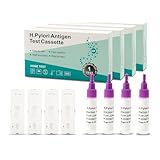 H. Pylori Helicobacter Pylori Stool 4 Test Kit, 10-15 Minutes, Highly Accurate, Easy to Use, Home Testing, No Lab Visit Required