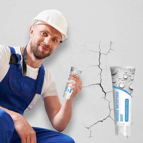 Selante à prova d'água de borracha líquida, selante de telhado à prova d'água,2X Cola Transparente