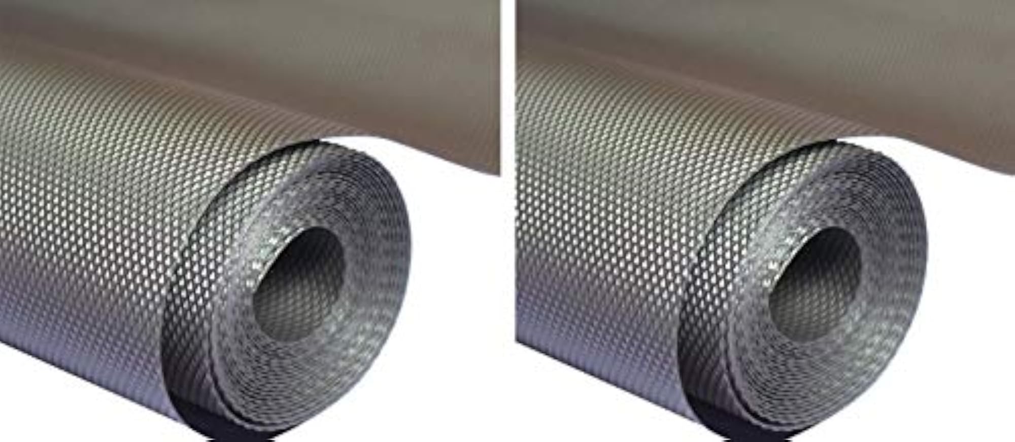 2 Pieces Multipurpose Diamond Textured Anti-Slip Mat Liner